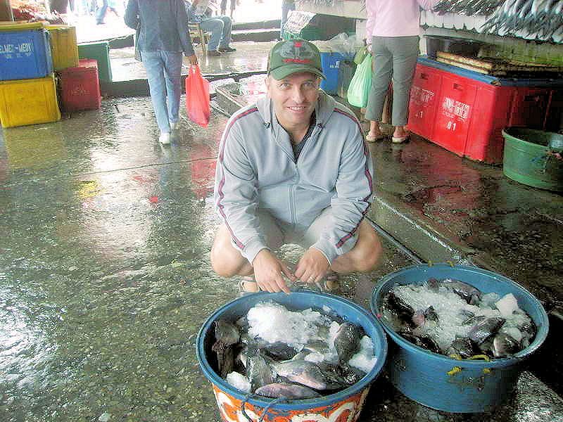 fish market in baguio
