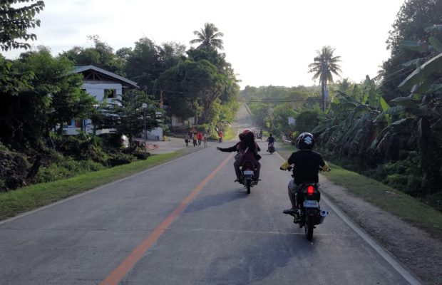 motorbikeride-on-street